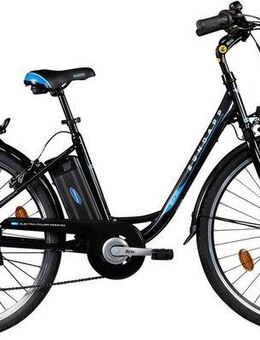 Zündapp E-Bike Cityrad Z505, 6 Gang Shimano Tourney Schaltwerk, Kettenschaltung, Heckmotor, 374 Wh, Pedelec, Elektrofahrrad für Damen u. Herren