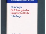 Einführung in das Bürgerliche Recht 3. Auflage,Klunzinger,Vahlen Verlag,1990 - Linnich