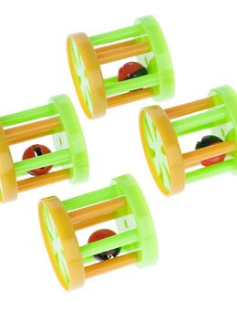 zooplus Basics Katzenspielzeugset Murmelkäfige - 4 Stück