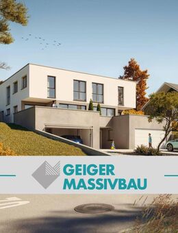 Terrassenhaus in Bestlage mit Fernblick, großer Südterrasse, Doppelgarage & 2 Bädern - KfW 55! - Albstadt
