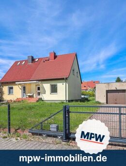 Modernisierte Doppelhaushälfte: mit Pool, Wintergarten & großem Garten - Blankenfelde-Mahlow