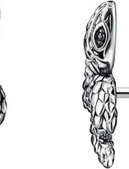 THOMAS SABO Paar Ohrstecker Schlangen-Optik, H2261-643-11, mit Zirkonia (synth)