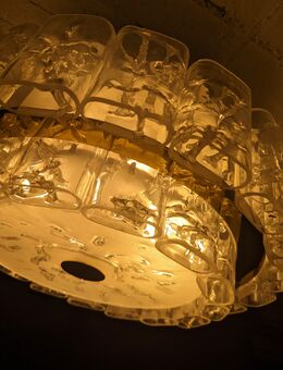 Doria Eisglasleuchte Lüster 60er 70er ✨ Vintage ✨ Mid Century - Ginsheim-Gustavsburg