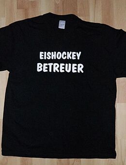 Cooles Shirt "Eishockeybetreuer", Schwarz, Gr. XXL - Hürth