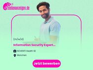 (Jr.) Information Security Expert (m/w/d) - München