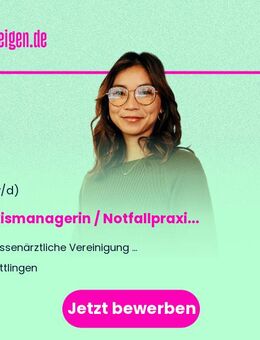 Praxismanagerin / Notfallpraxis (w/m/d) - Tuttlingen