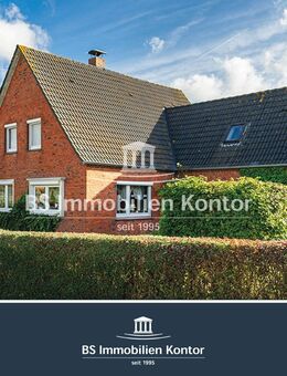 Nähe Campener Leuchtturm! Großzügiges Einfamilienhaus mit Gartenanlage, Terrasse und Nebengebäude! - Krummhörn