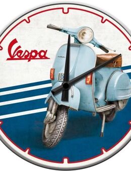 Schöne Vespa Iconic Wanduhr Motorroller Scooter Ø 31 cm - Berlin