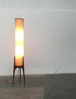 Mid Century Rocket Floor Lamp Stehleuchte zu 50er 60er 70er Teak - Hamburg Hamburg-Nord