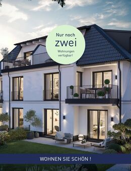 QUALITÄT + KOMFORT ! NEUBAU-3-Zimmer-Gartenwohnung mit sonniger Terrasse und taghellem Souterrain - München