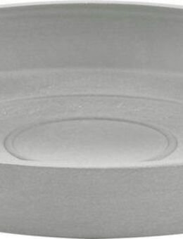 ECOPOTS Blumentopfuntersetzer ROUND SAUCER White Grey, BxTxH: 15x15x2,5 cm