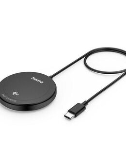 Hama Kabellose, induktive Ladestation, Qi Lader, 15W, Schnellladegerät Qi2 Wireless Charger