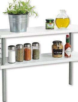 KESPER® Ablageregal, mit 2 Ablageböden in Farbe weiß