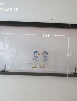 Wilk-Wohnwagenfenster Roxite 94 D399 Polyplastic ca 151 x 63 bzw 146 x 57 gebr. Sonderpreis (zB 540) - Schotten Zentrum