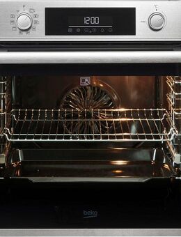 BEKO Pyrolyse Backofen BBIM12300XMPEF, mit 1-fach-Teleskopauszug, Pyrolyse-Selbstreinigung