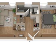 Charmante 2 Zimmer Wohnung mit neuwertiger Küche in Schwabach - Schwabach Zentrum