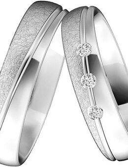 DOOSTI Trauring, wahlweise mit oder ohne Zirkonia