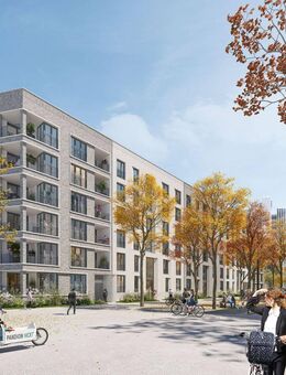 Mietpreisgedämpft! Moderne 4-Zimmer-Wohnung in Düsseldorf mit Balkon und Tiefgarage - Düsseldorf