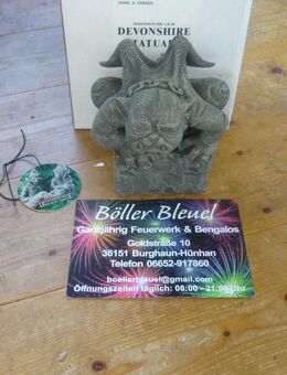 Gargoyle Steinfigur mini Devonshire Statuary -neu- - Burghaun
