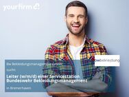 Leiter (w/m/d) einer Servicestation Bundeswehr Bekleidungsmanagement - Bremerhaven