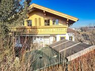Charmantes Zwei-Familien-Haus mit großem Garten und Doppelgarage in ruhiger sonniger Lage - Bruckmühl