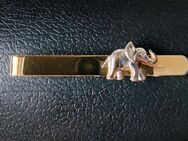 Krawattenspange mit Elefant 333 Gelbgold – VB 179,90 € - Berlin