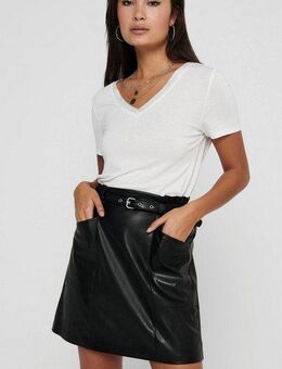 ONLY Lederimitatrock ONLHEIDI FAUX LEATHER SKIRT OTW NOOS