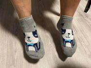 Süße Hündchen Socken getragen - Düsseldorf