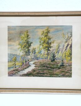 Gemälde | Aquarell - Herbert Grotegut, Landschaft, vor 1973 - Dresden