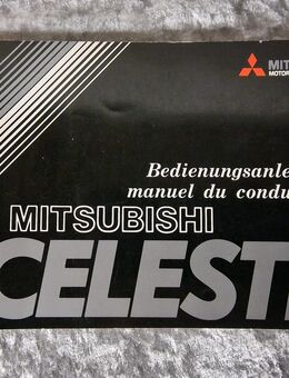 MB088008-A Bedienungsanleitung Mitsubish Celeste A73/A78 - Hannover Vahrenwald-List
