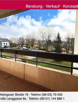 Renovierte 3 ZKB- Eigentumswohnung mit zwei überdachten Balkonen in guter Wohnlage von Hochheim - Hochheim (Main)