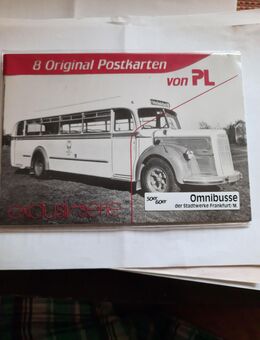 Alte Bus und LKW Postkarten Post/ Bundesbahn - Heidenrod