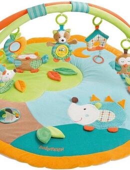 Fehn Spielbogen Sleeping Forest, 3-D-Activity-Decke, mit Krabbeldecke