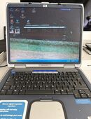 HP-Laptop mit allem Zubehör + Mappe in 79576