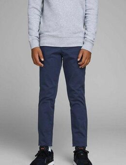 Jack & Jones Junior Chinos JPSTMARCO bequem, elastisch, pflegeleicht unifarben, casual, slim fit, Web