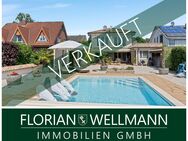 Weyhe - Leeste l Wunderschönes Einfamilienhaus mit Pool und Outdoor-Sauna in ruhiger Lage - Weyhe