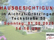 Traumhaus in Aichtal-Grötzingen -fast fertig- - Aichtal