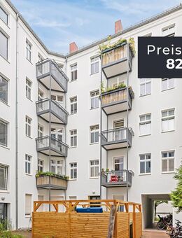 Preisnachlass sichern auf vermietete 5-Zimmerwohnung mit Wannenbad und Balkon im Stralauer Kiez - Berlin