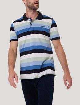 Pioneer Authentic Jeans Poloshirt mit Streifenmuster