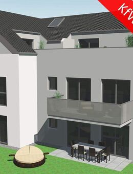 Neubau 2-Zi-Garten-ETW in 8-Fam-Haus - KfW 40 QNG - Waldkraiburg