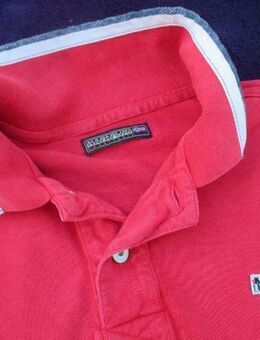 NEUw * Damen oder Herren * Unisex * Pikeè * Polo * Kurzarm * T- Shirt "Napapijri" Gr. 38- 40/ M * 48- 50 * rot * - Riedlingen