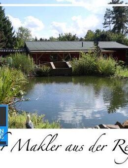 Wohnhaus-Bungalow auf 2400 m² Grundstück mit Schwimmteich und Nebengelass - Kloster Lehnin
