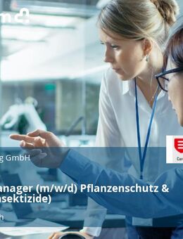 Projektmanager (m/w/d) Pflanzenschutz & Biozide (Insektizide) - Laudenbach (Baden-Württemberg)
