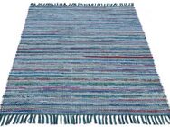 carpetfine Teppich Kelim Chindi, Wendeteppich, rechteckig, Höhe: 6 mm, handgewebt, Fleckerlteppich mit Fransen, auch vielen in Läufergrößen