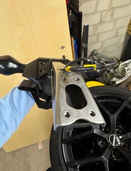 Original Heck / Kennzeichenhalter inkl. Rückstrahler & Blinker - Münster