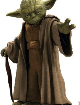 Komar Wandtattoo Star Wars Yoda - Größe 100 x 70 cm (1 St), Künstler: Komar, selbstklebend, Wandsticker, Kinderzimmer