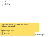 Sachbearbeiter (m/w/d) für Plan-/ Leitungsauskunft - Münster
