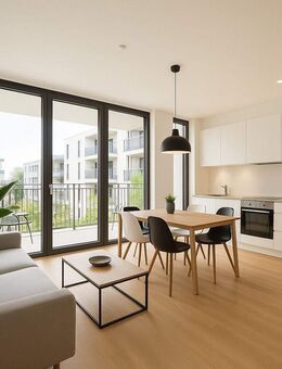 Eberswalde: ERSTBEZUG im LUXUS Neubau: 1-Zi mit 22 m² und Balkon ab 2026 BEZUGSBEREIT - Eberswalde