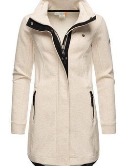 Ragwear Sweatjacke Letrice Sportliche Zip-Jacke mit hohem Kragen