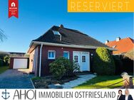 Sehr gepflegtes Einfamilienhaus mit Garage, Garten und Süd-Terrasse - Krummhörn